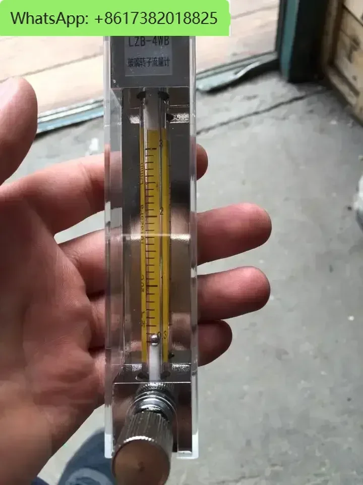 Taizhou Junhai LZB-4WB glass rotor flowmeter 16-160ml/min 0.3-3L/min gas