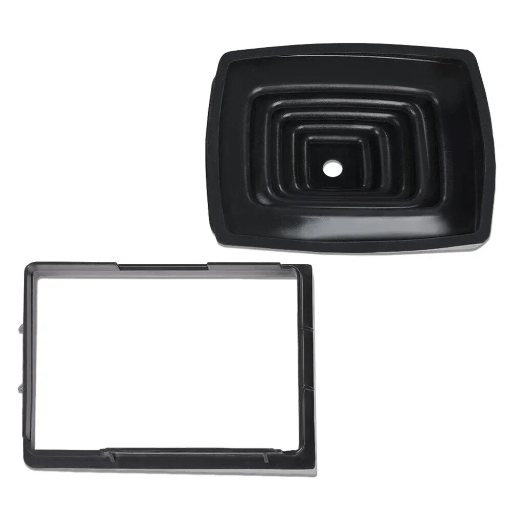 حذاء بلاستيكي أسود وحلقة إطار التجنيب يناسب جيب رانجلر TJ 97 - 04 OE 52078558 53000056