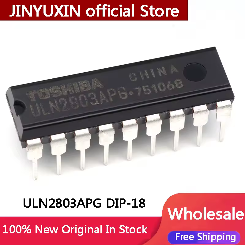 10-100 מחשבים חדשים מקורי תקע uln2803apg uln2803apg uln2803 מטבל-18 בלוק משולב דרלינגטון מלאי הסיטונאי משלוח חינם
