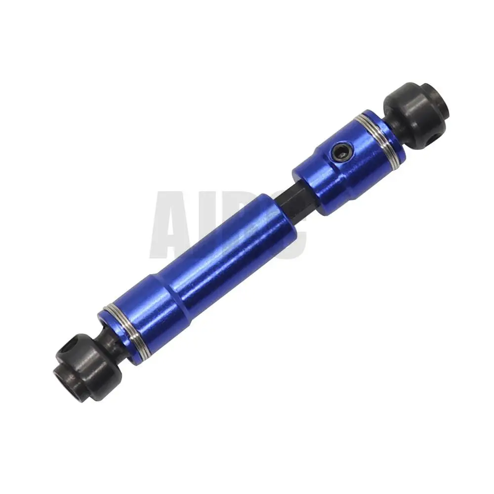 3pcs Metal Transmission Shaft Cvd 75mm/103mm/128mm For 1/10 Rc Crawler Car Defender Trax Trx4 Trx6 G63 6x6 Accessories Parts