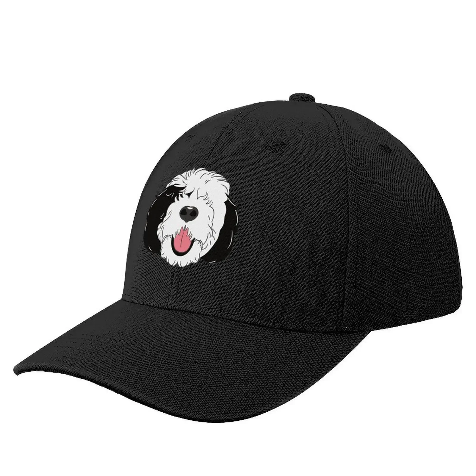 

LOVE Black and White Sheepadoodle 4 - Baby Blue Baseball Cap Male hat party Hat Snapback Cap Women's 2025 Men's