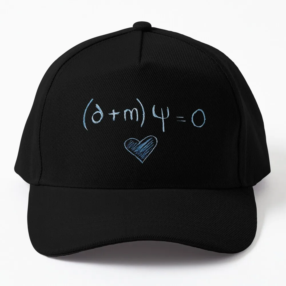 The Dirac Equation Baseball Cap Hat Luxury Brand Bobble Hat New In The Hat cute Military Tactical Caps Hats For Women Men's