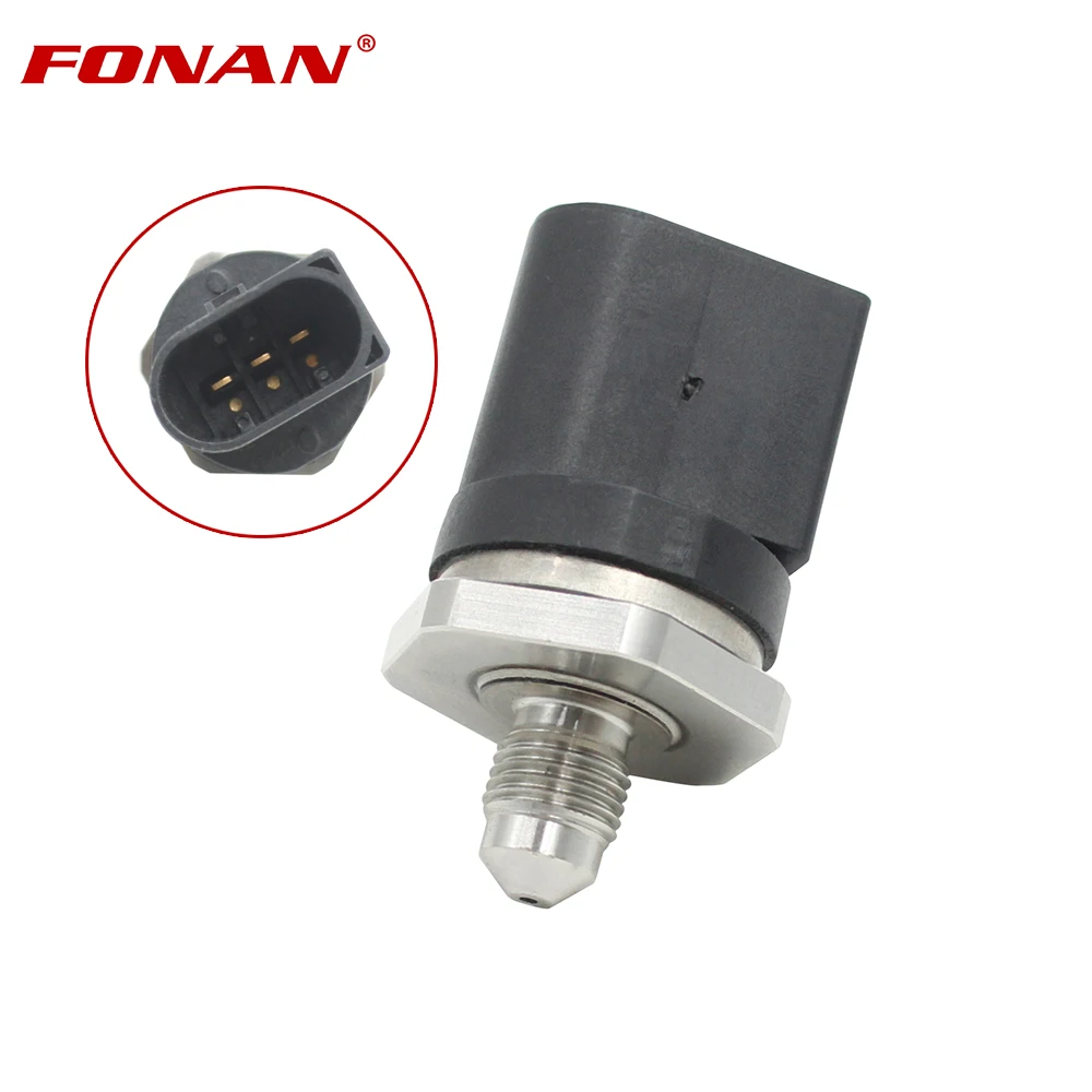 

FONAN High Quality Common Rail Fuel Pressure Sensor For VW Touareg 3.6 V6 Passat 2.0 FSI Audi A3 A6 A7 0261545059 06J906051C