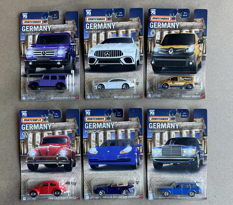 GWL49 Matchbox 1:64 benz amg G 550 W 123 VW beetle rwb 911 carrera kangoo Collection die cast alloy car model decoration gift