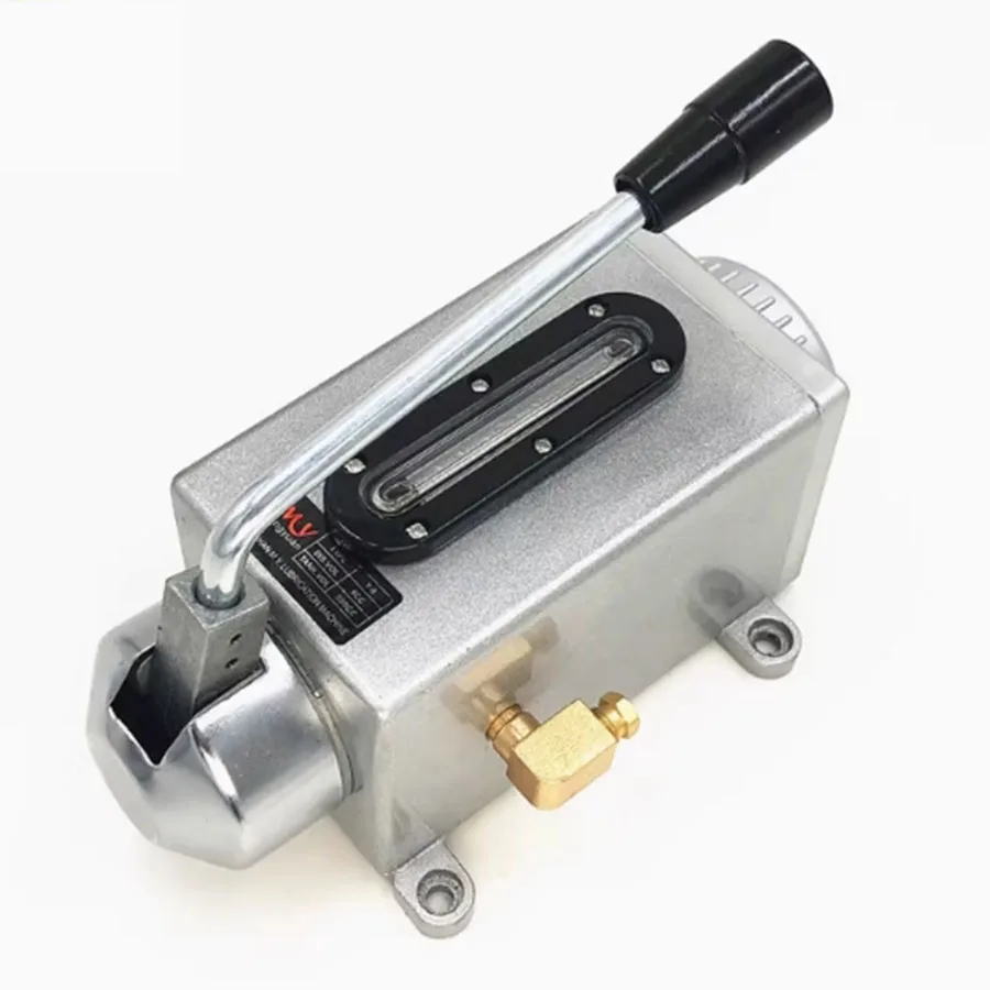 

Y-8 manual oil pump Y-6 hand cranked lubrication pump hand pressure oil pump oil injection pump punch press CNC lathe oil pump