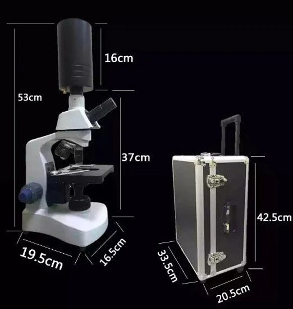 best dark field microscope for live blood analysis