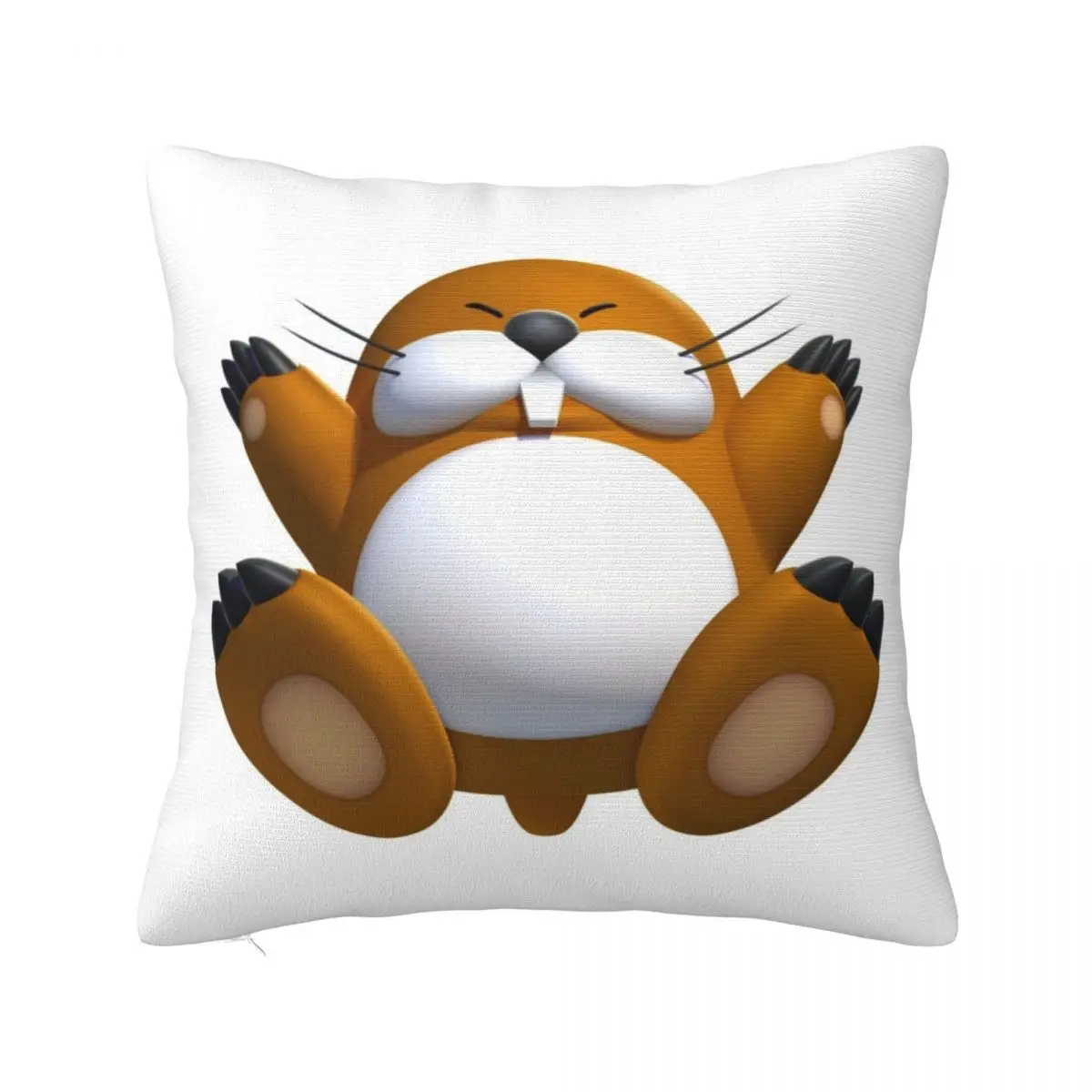 

Monty Mole Throw Pillow luxury sofa pillows Pillow Cases Decorative