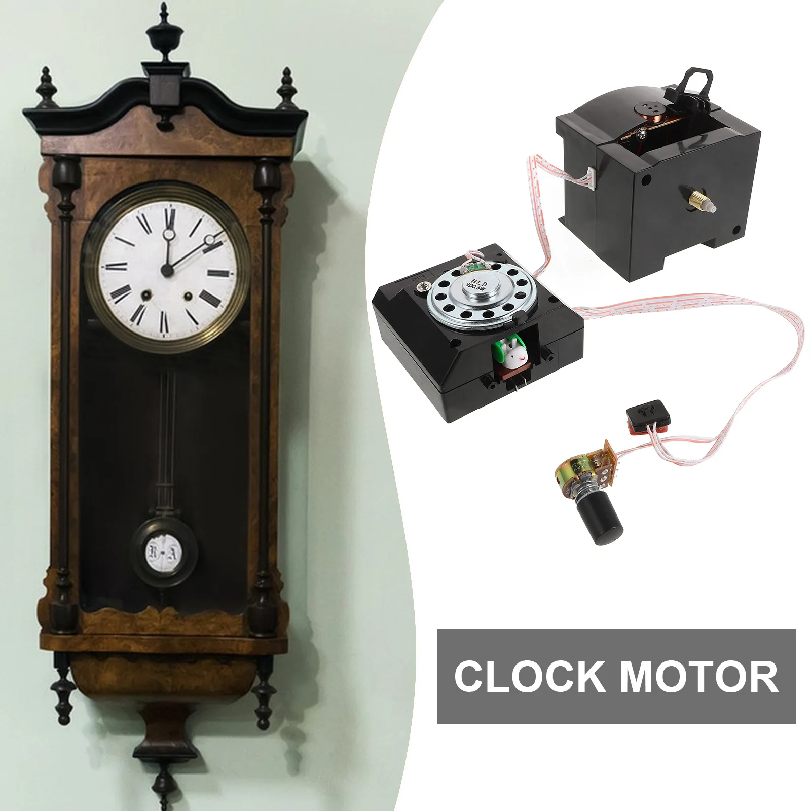 

Cuckoo Wall Clock Movement Quartz Mechanism Operated Large Size Nonhook Retro cuckoo bird hourly wall clock