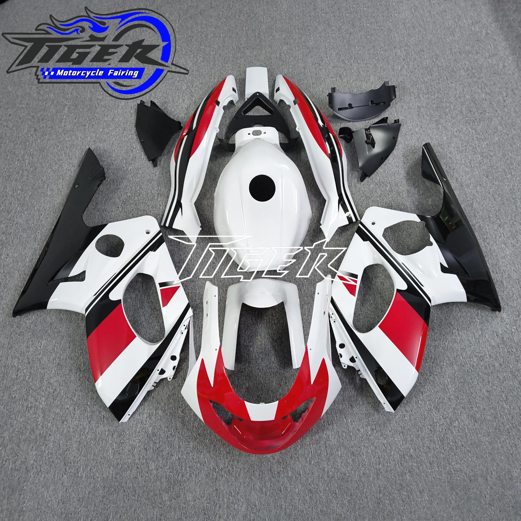 ABS Injection Motorcycle Fairing Kit For YAMAHA YZF 600R YZF600R 1997-2007 Bodywork Set Custom Red White Black