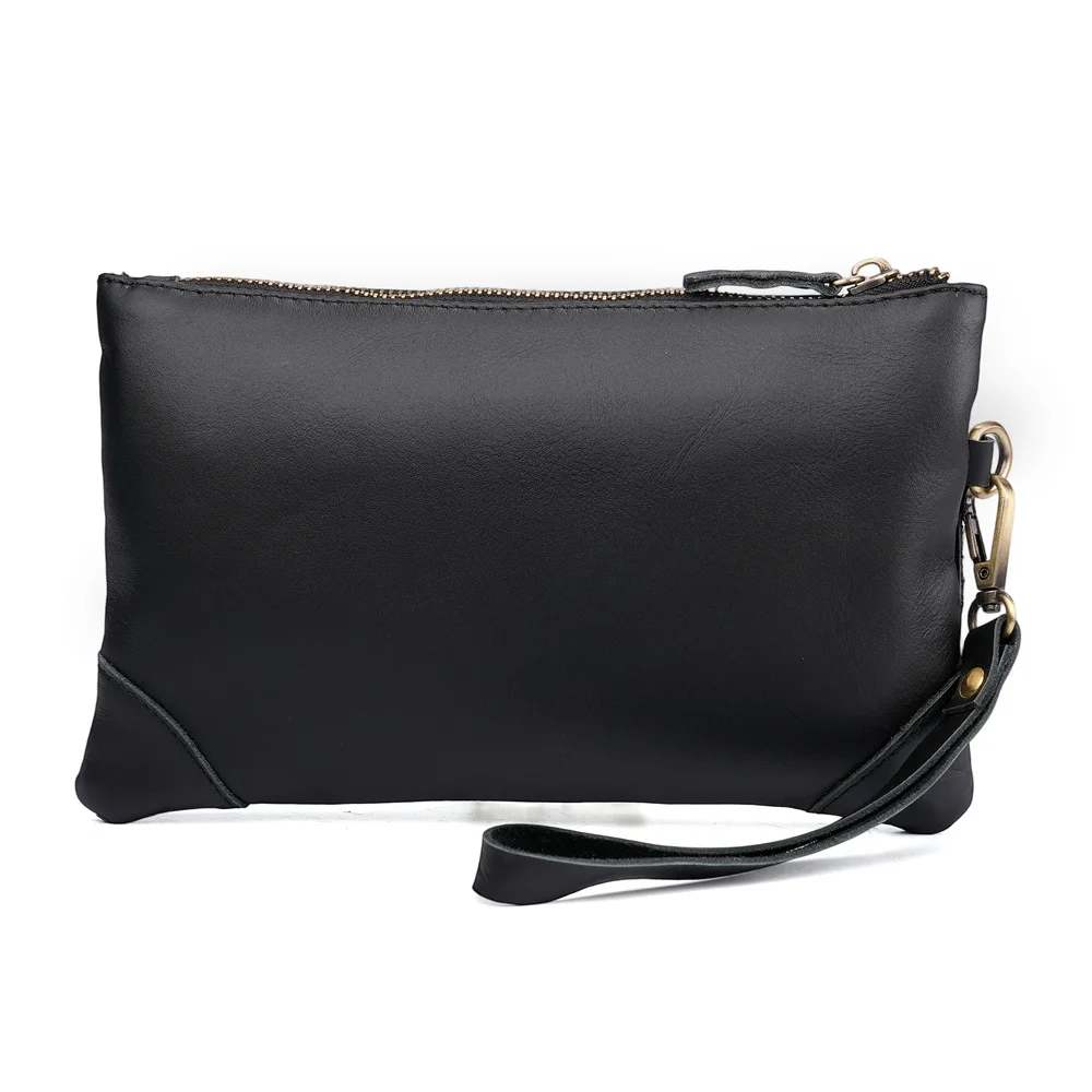 

3622 Мужской длинный кожаный кошелек с рисунком наппы и несколькими отделениями для карт, сумка из воловьей кожи с верхним слоем