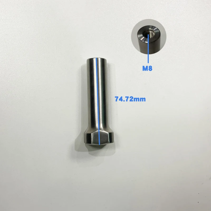 صامولة تثبيت معدنية واحدة/كامل لآلة الآيس كريم - قطع غيار برغي الكتلة الأمامية، قطع غيار ماكينات الآيس كريم الناعمة