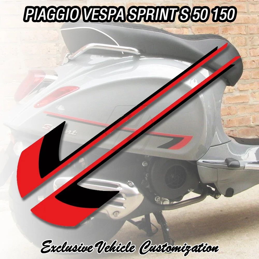 

For Piaggio Vespa Sprint S 50 150 Scooter Special Edition Side Stickers