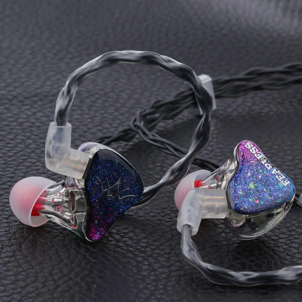 Fearless Audio Tequila 1DD + 6BA سائق هجين داخل الأذن سماعة 8 مللي متر ثنائي المغناطيسي Hifi شاشة موسيقى استوديو اوديوفيلي 2 دبوس ياربود