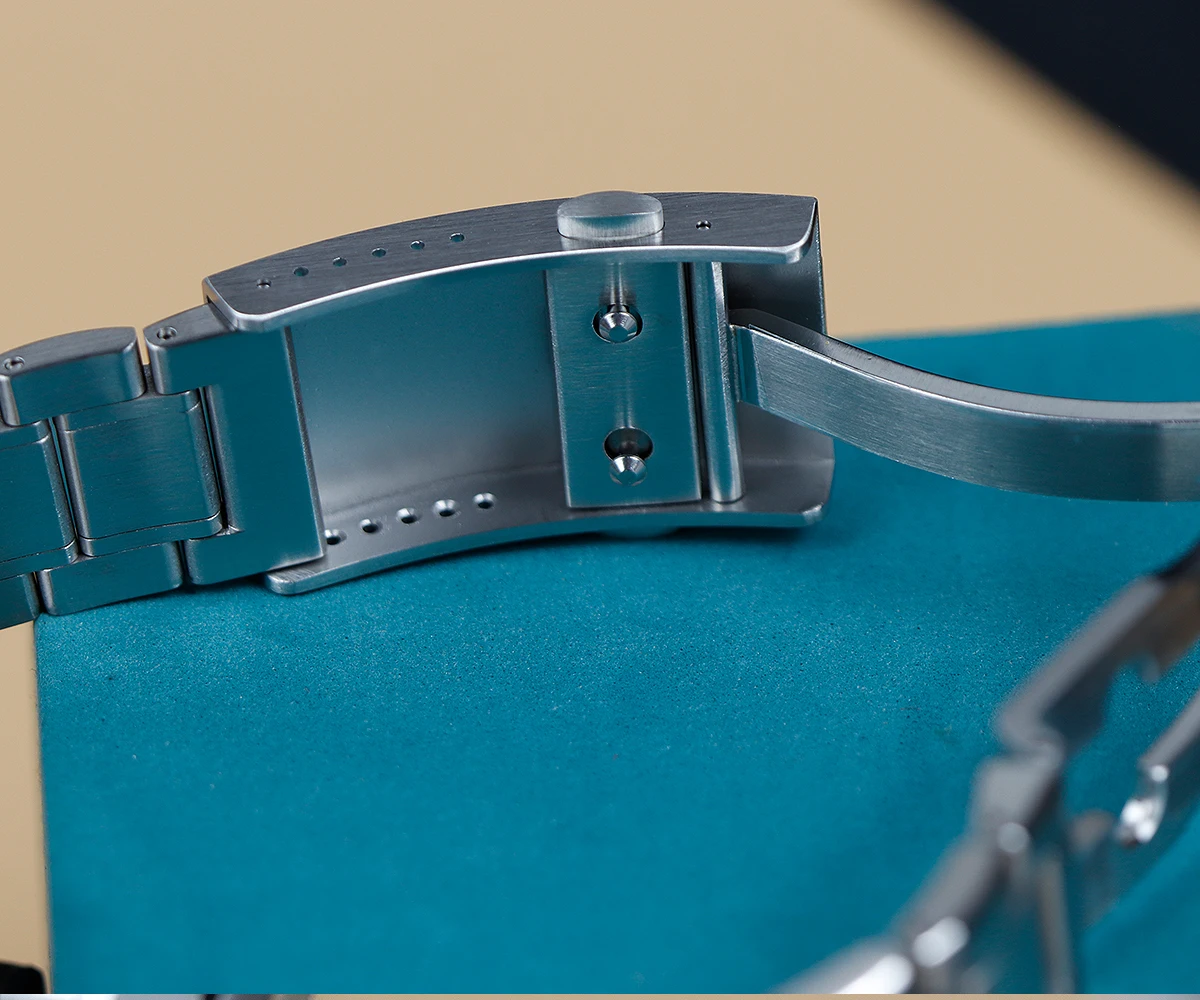 كرونوس GS ساعة ميكانيكية للرجال 39 مللي متر نمط البتولا GMT NH34 التلقائي فقاعة الياقوت الزجاج نحى سوار 10ATM L6029M #4