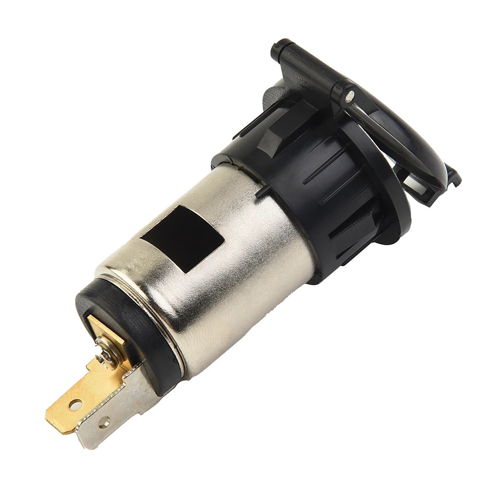 12V 120W Power Socket for Use Multiple 12V Vehicle Types Including For Cars Motorcycles Boats Tractors and Riding Mowers