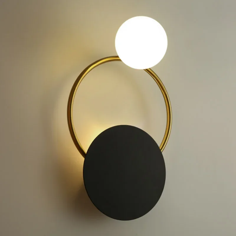 Modern Minimalist Wall Lamp Living Room Night Lamp Mirror Bathroom Staircase Decoration Background Led Indoor Lighting