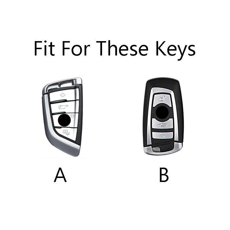 Zinc Alloy Car Key Shell For BMW Key Covers BMW X1 X2 X3 X4 X5 X6 F10 E46 520 525 320i 218i F15 F16 F48 F39 G11 G30