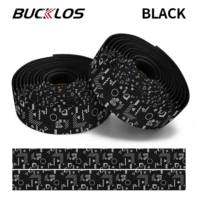 BUCKLOS Lenkerband Kies Rennrad Lenkerwickler Bequemer rutschfester Fahrrad-Lenkergurt zum Aufwickeln für Speed Race Cycle