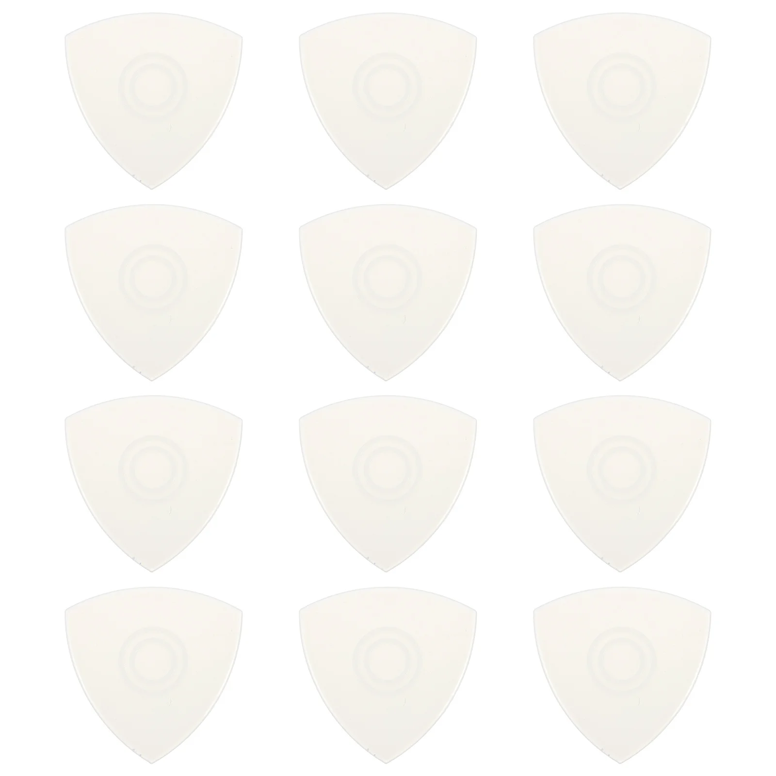 

12Pcs Anti-Slip Picks Premium Nylon Plectrums for Guitar Ukulele Bass Yueqin Liuqin Creative Music Practice Accessories