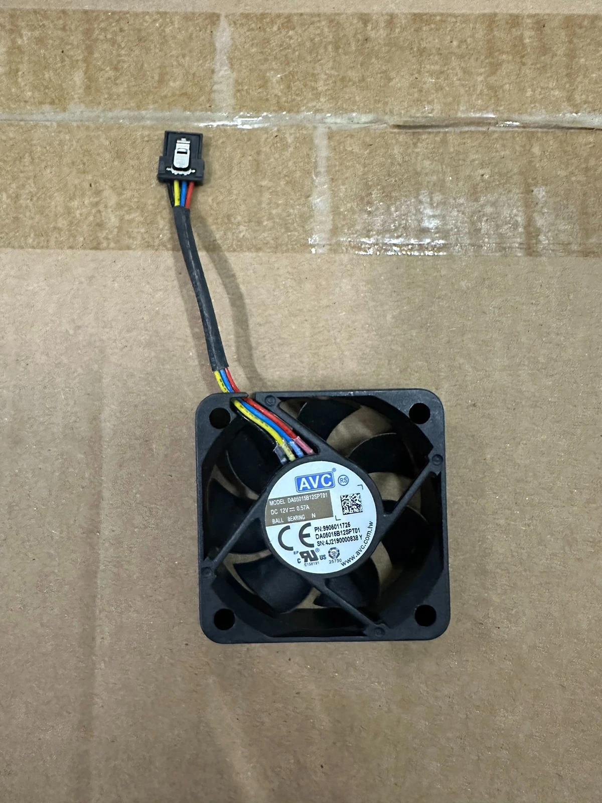 

DA0515B12SPT01 12V 0.57A 5015 Double Ball PWM Cooling Fan