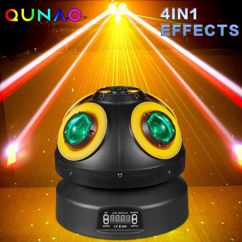 New!100W LED Moving Head Lights DJ RGBW Club  Effects Lighting Dmx Christmas Disco Dance Wedding Party Event Lights