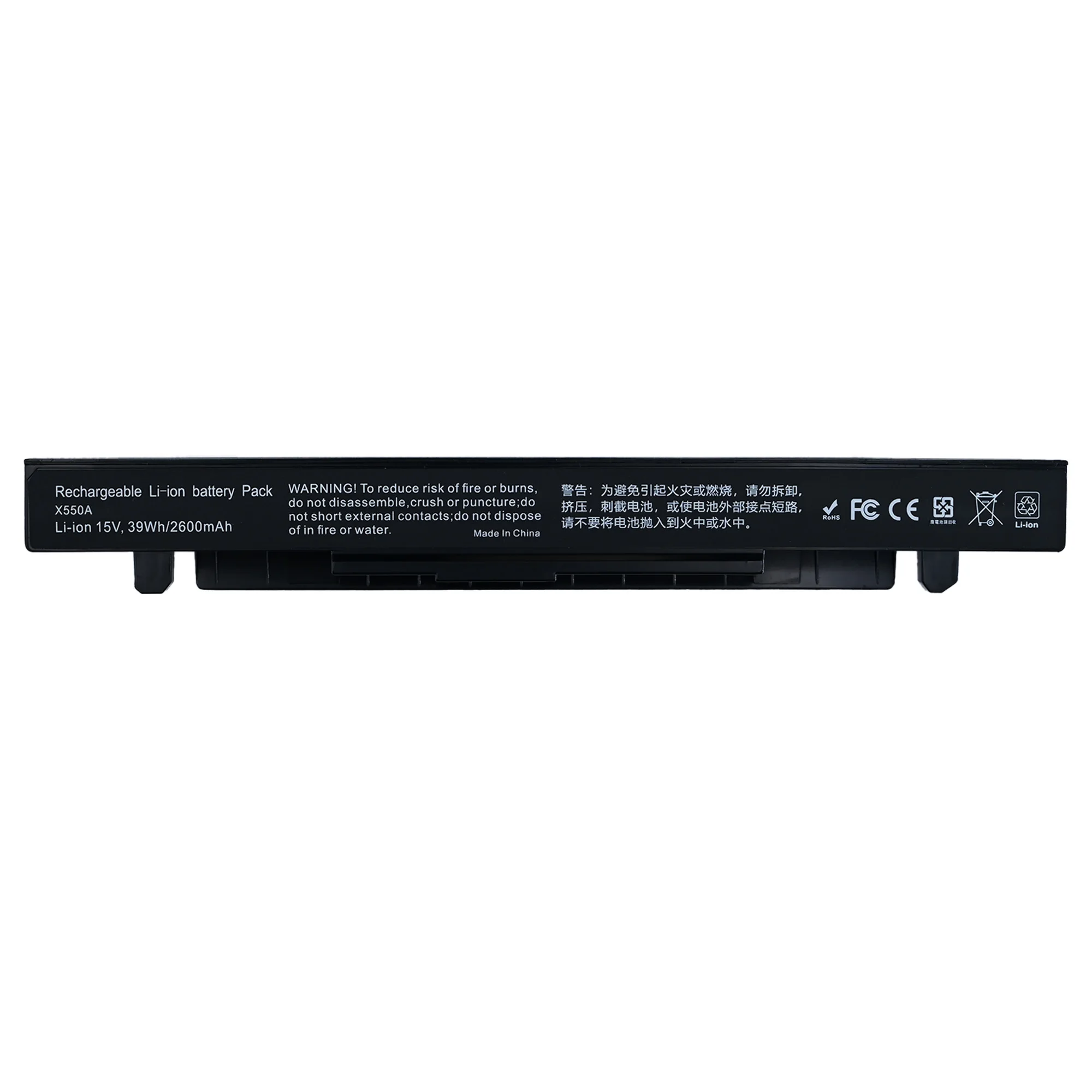 15V 2600mAh Korea Cell New A41-X550A Laptop Battery for ASUS A41-X550 X450 X550 X550C X550B X550V X450C X550CA X452EA X452C