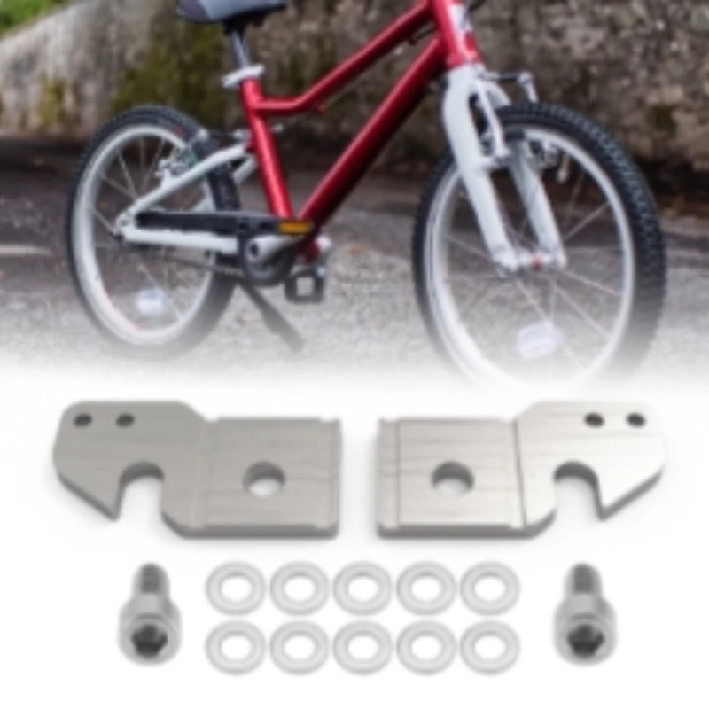 Bicycle Side Wheel Support Accessory Gasket Kit For Children's Bicycle woom 2 woom 3 Mounting Side Wheels Adapter Support