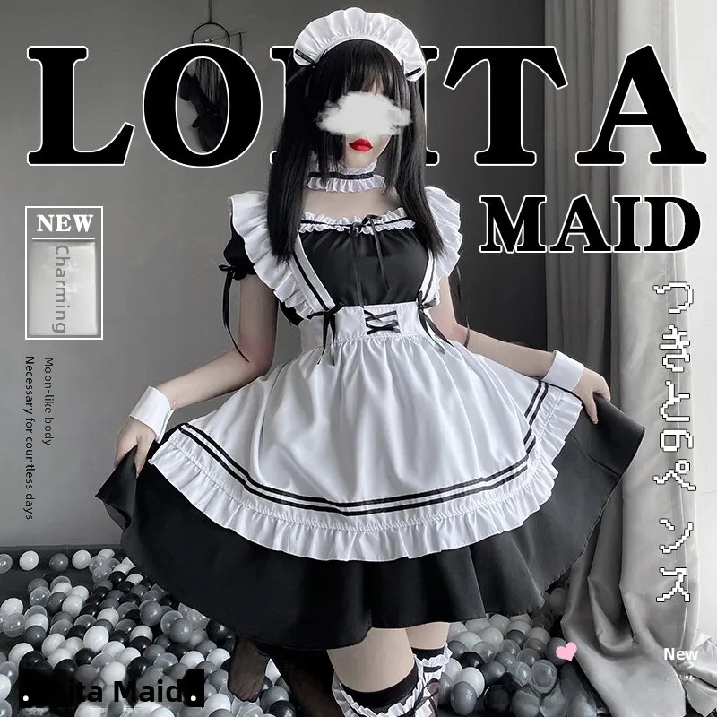 

Xianyi Japanese Style Lolita Maid Costume Halloween Cosplay Anime Party Stage Performance Women's Clothing Traditional Chines...