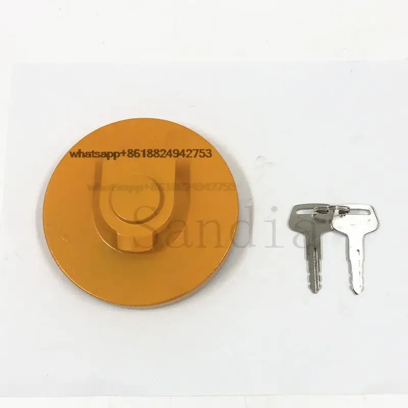 Excavator part Fuel tank cover PC Very Good quality Fuel Tank Cap with keys PC200 20Y-04-11160