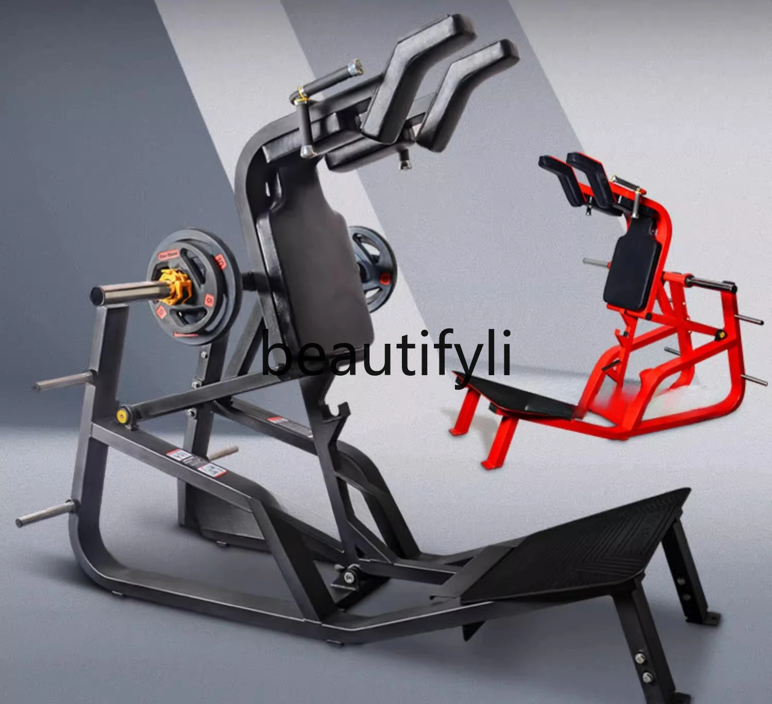 

Gym large commercial, squat machine, shaping, special training equipment for buttocks and legs