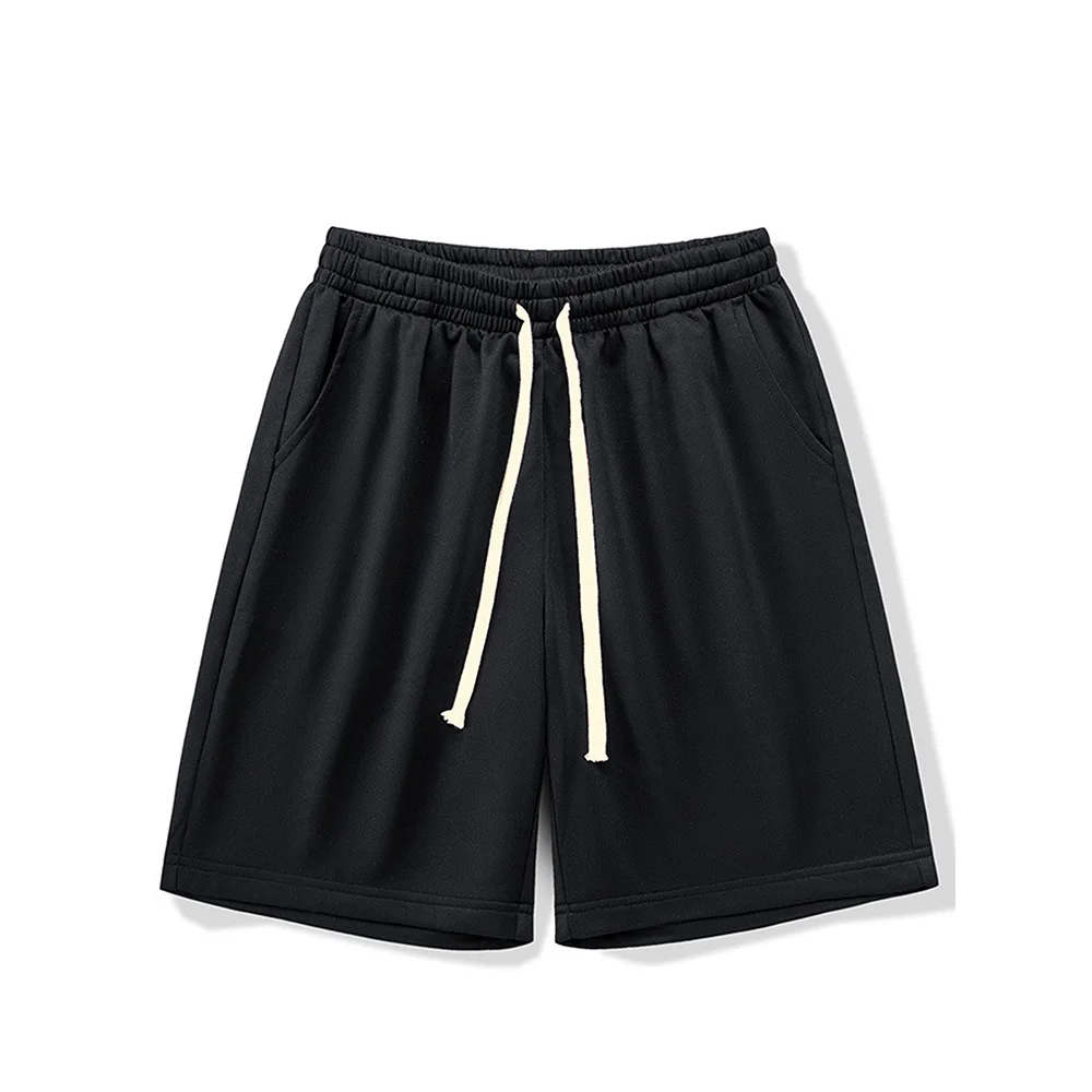 Summer New Drawstring Shorts Men Casual Jogger Sweathshorts Casual Classic Workout Gym Running Sports Board Shorts