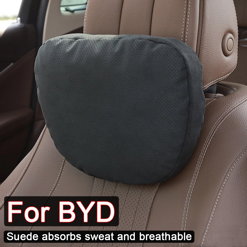 Высококачественный автомобильный подголовник для шеи, мягкая подушка для шеи, дышащая подушка для BYD Tang DM Yuan S7 Qin 80 Lied Pro ATTO 3 Высококачественный автомобильный подголовник для шеи, мягкая подушка для шеи, дышащая подушка для BYD Tang DM Yuan S7 Qin 80 Lied Pro ATTO 3