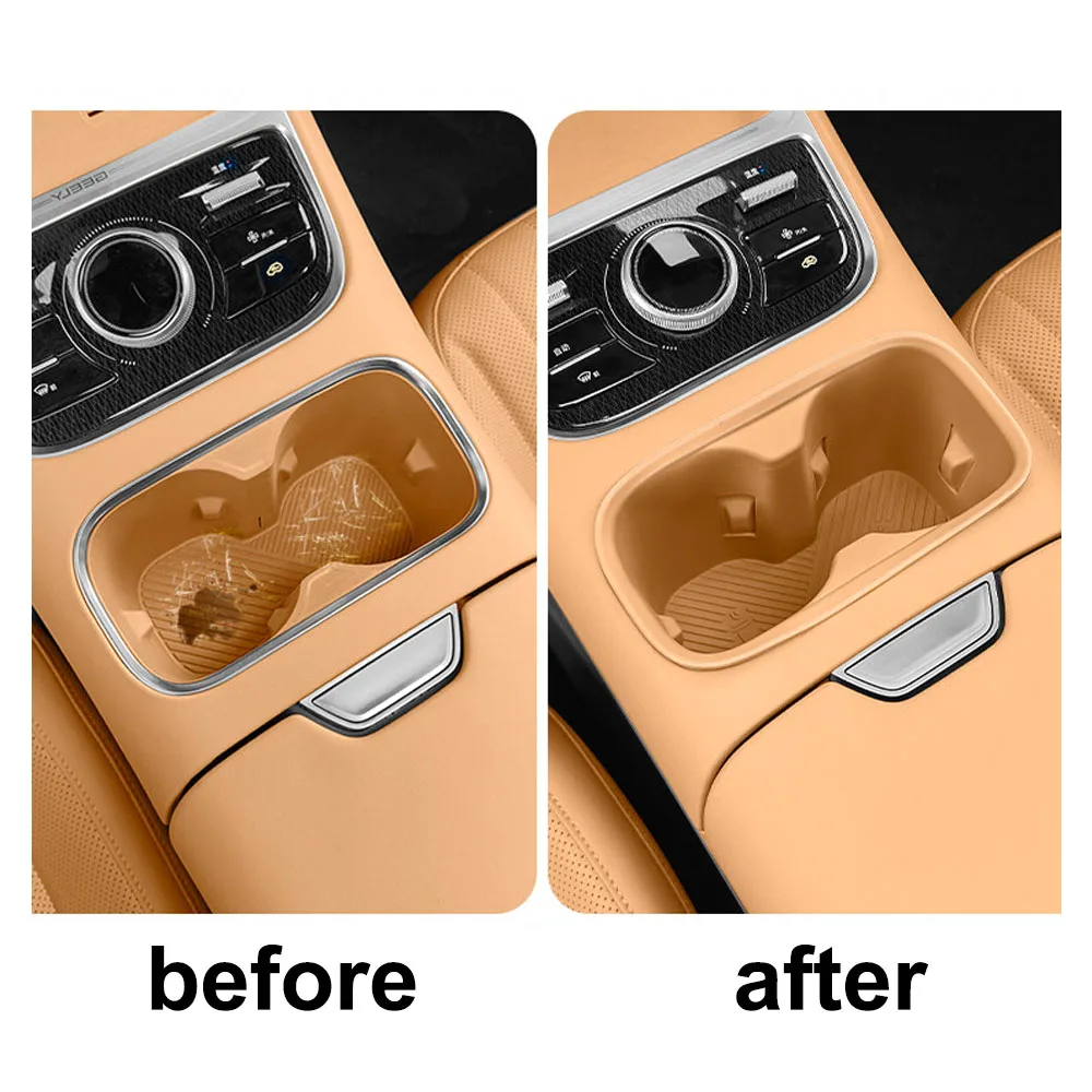 For Geely Galaxy Starship 7 EM-i 2026 2027 Central Control Cup Protective Cover Automotive  Parts Silicone Cup Protection Pad