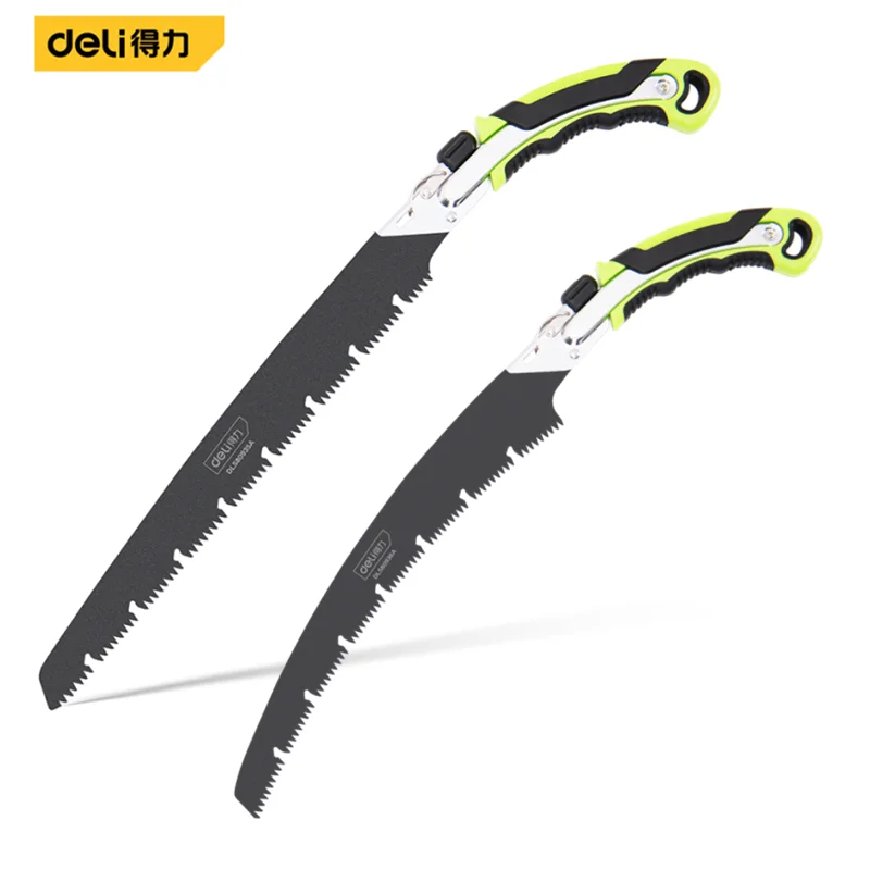 

Deli 1 Pcs 320mm Woodworking Portable Garden Tools Folding Saw SK5 Alloy Steel Cutter Head Household Gardenr Hand Tool Saws