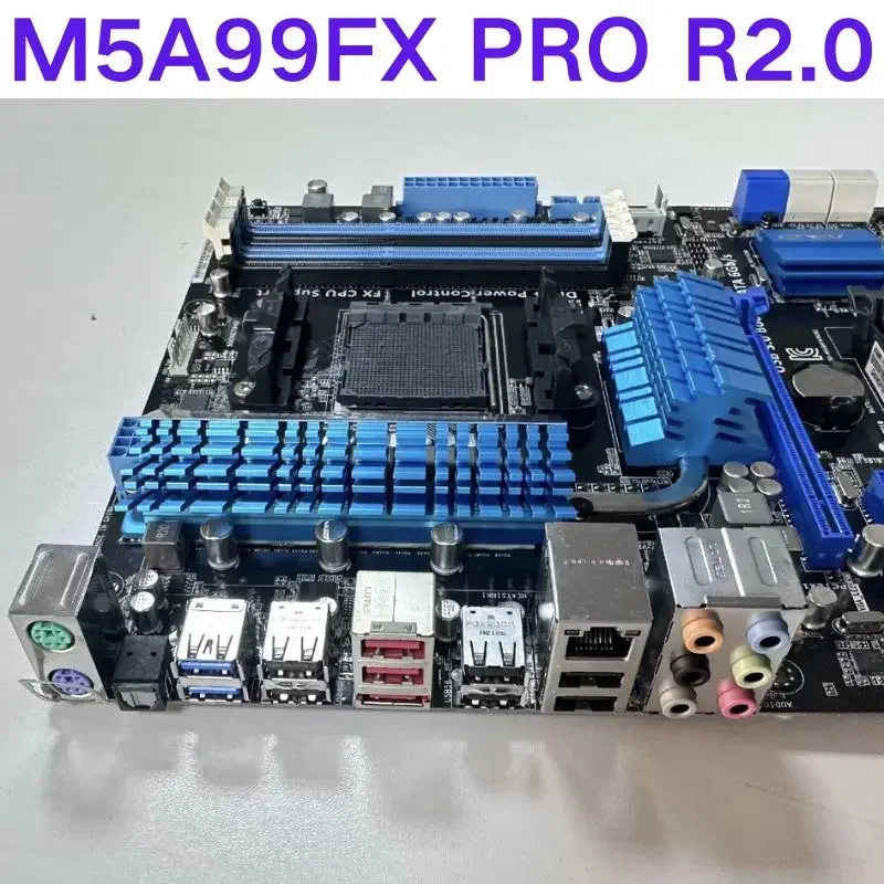 Second-hand test Ok Main board with baffle M5A99FX PRO R2.0