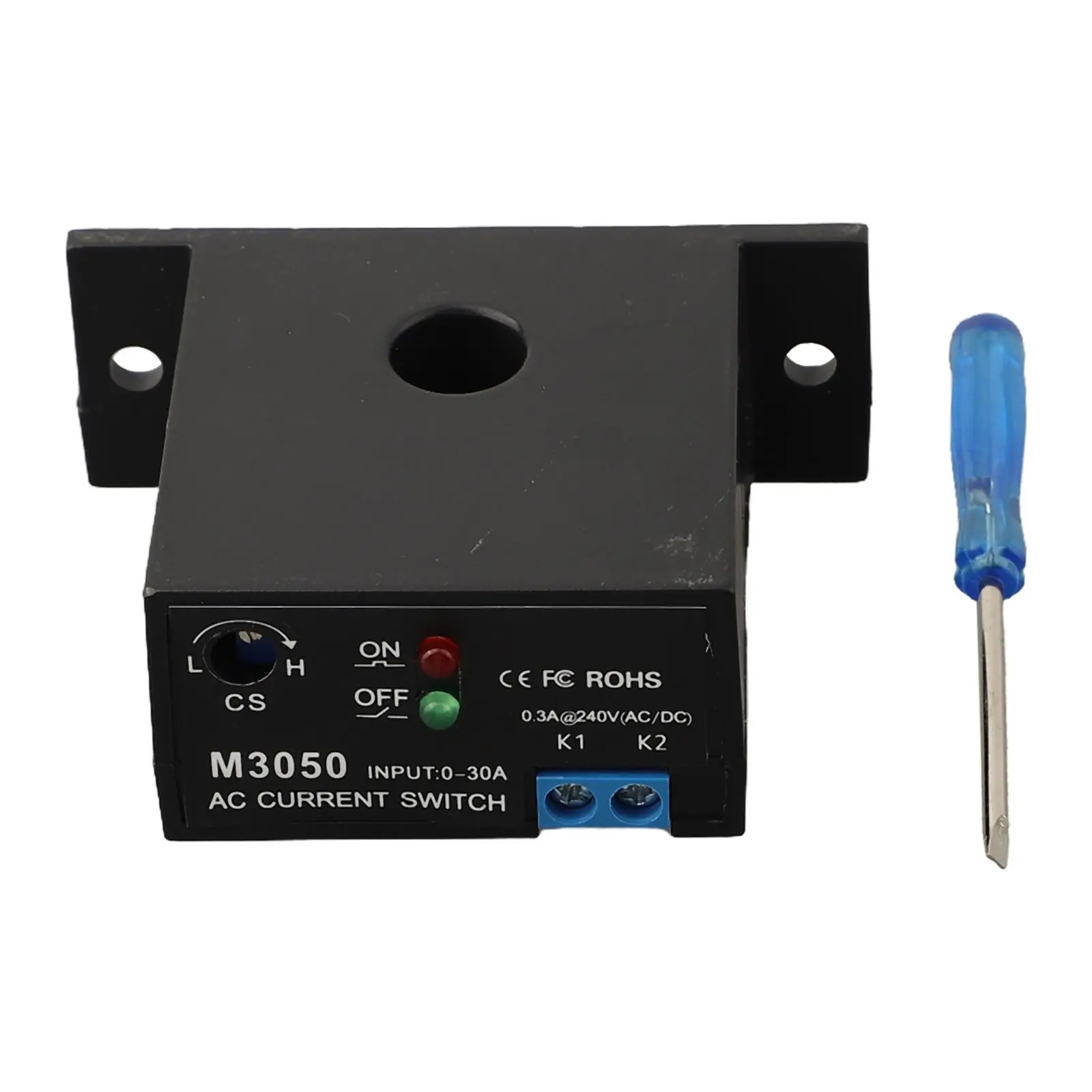 AC Switch Current Sensor 0.2-30A A AC Sensing Switch Environmentally Friendly Isolation M Safety 100 Percentage
