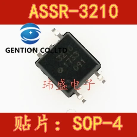 

10 шт. ASSR-3210, световое соединение, твердотельное реле, печать 3210 SOP4, в наличии, 100% новое и оригинальное