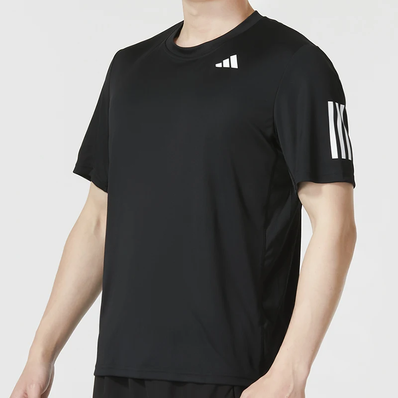 

Adidas Men's Club Smu3S Tee Short-Sleeved Sports Fitness T-Shirt Quick-Drying Breathable Casual Running Training Round Neck Top Is2296