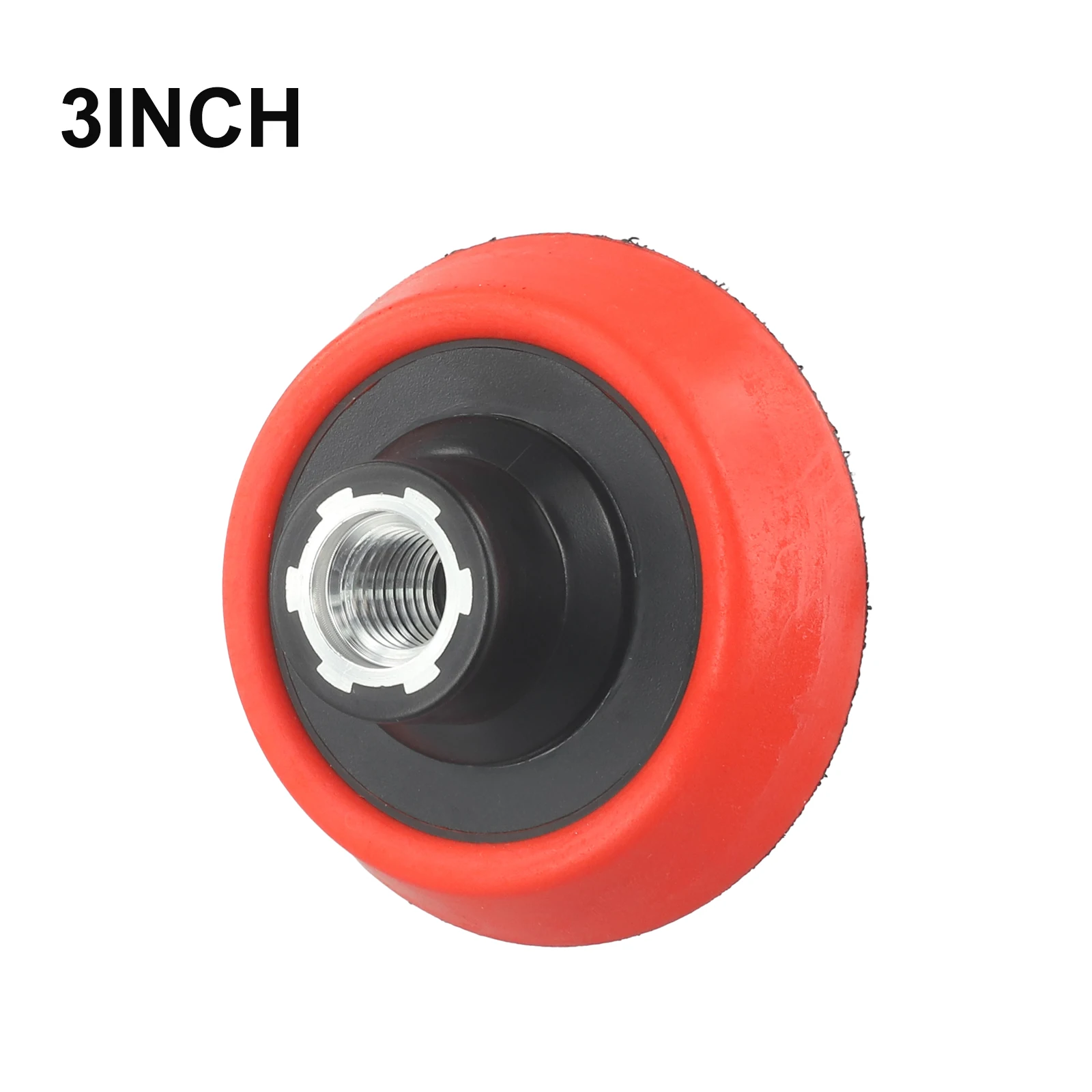 Sanding Discs Polishing Plate Accessories Excellent Resilience Useful 1 Inch/2 Inch/3 Inch Red + Black High Quality