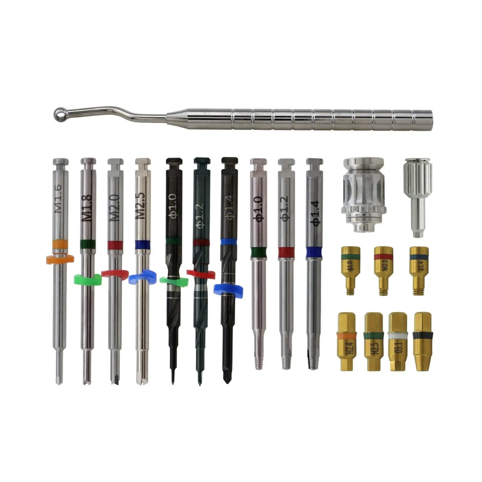 Dental Implant Removal Kit Screwdrivers Drills Claw Reverse Guide NeoBiotech SR