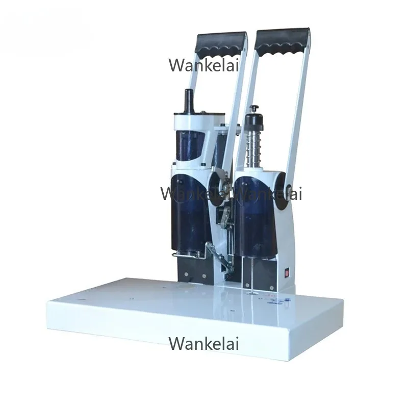 Electric Punching And Riveting Pipe Tube Binding Machine 2 In 1 Financial Binder