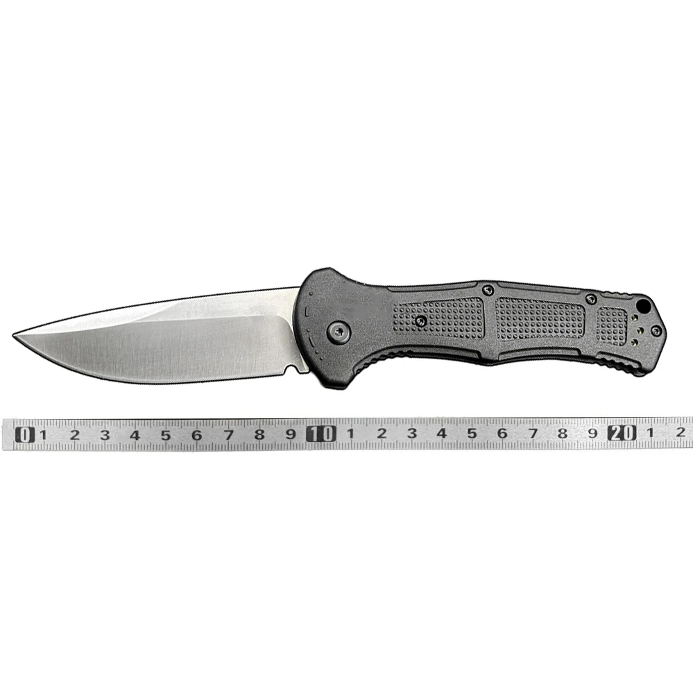 BM 9070 9070bk Claymore Folding Knife CPM-D2 Blade Grivory Handle Outdoor Camping Pocket Knives