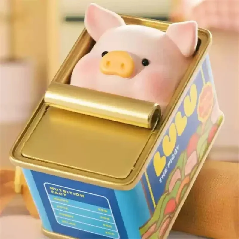 New Miniso Lulu Pig Associated Daily Kawaii Piggy Anime Figure Doll Surprise Bag Room Ornament Collection Model Toys Kids