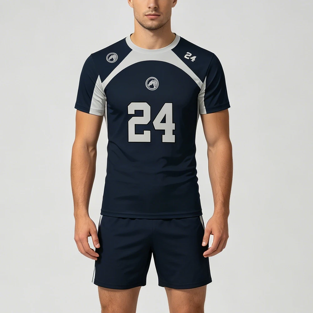 

Summer Sports Casual Jersey WIFRU Youthful Vitality Men's Breathable Quick-Drying T-Shirt Fashion Customizable Short Sleeve Tops