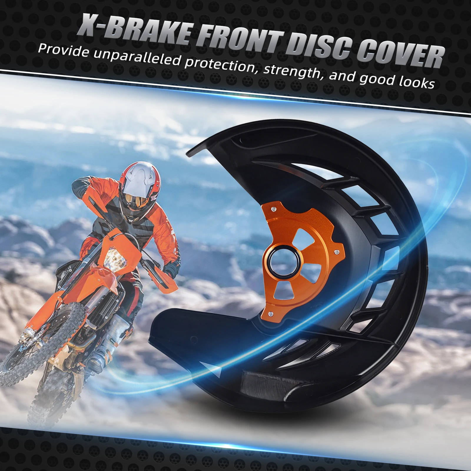 For KTM EXC300 EXC EXCF 125 250 300 350 400 450 500 530 2003-2015 SX SXF XC XCF 2003-2014 Front Brake Disc Guard Cover Protector