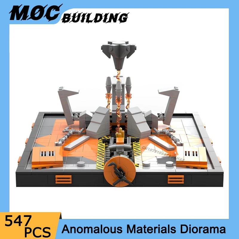 

MOC Classic Game Scene Anomalous Materials Diorama Building Blocks DIY Assemble Bricks Creative Toys Collection Display Gifts