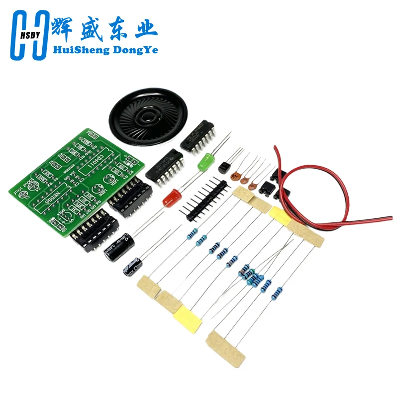 Two-way Anti-Theft Alarm Welding DIY Kit 120 Ambulance Acoustic Electronic Components Teaching Training Assembly Parts