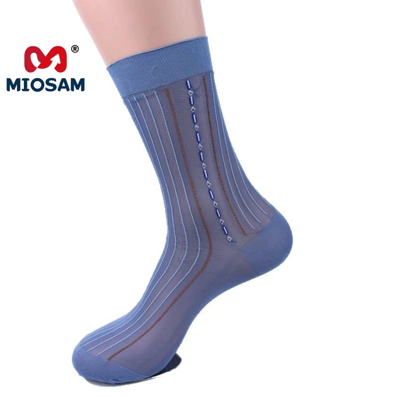 

Miosam индивидуальный логотип, уникальный дизайн, однотонные деловые тонкие классические носки, дышащие мужские носки, нейлоновые носки для экипажа, формальные чулки
