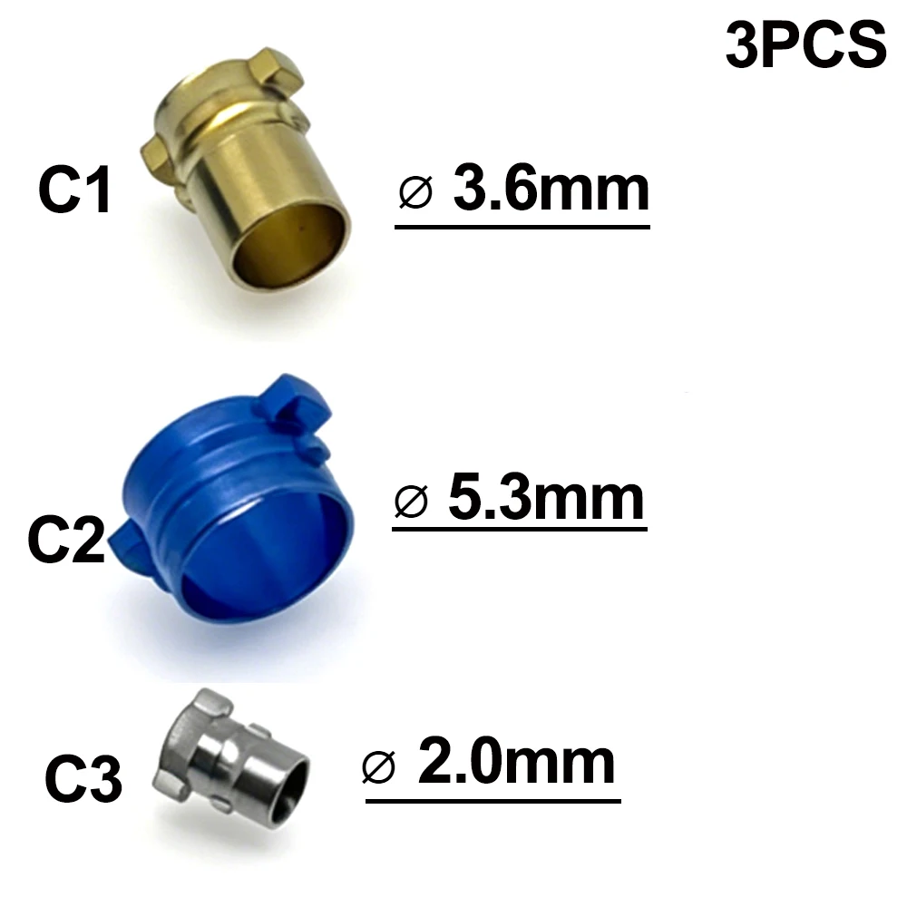 

3Pcs Dental Dio Digital Guide Sleeve One Guide Fits Dio Planting System Dental Materials Dental Implant Tools