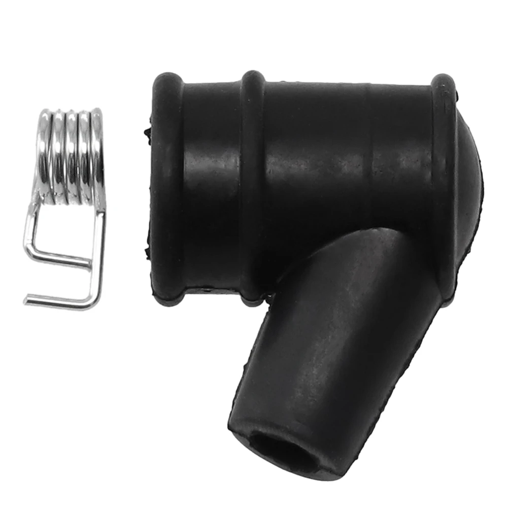 Replacement Rubber Spark Plug Cap Cover Fits For 5mm HT Mower Blower Strimmer Garden Yard Lawn Mower Parts Tools Accessories